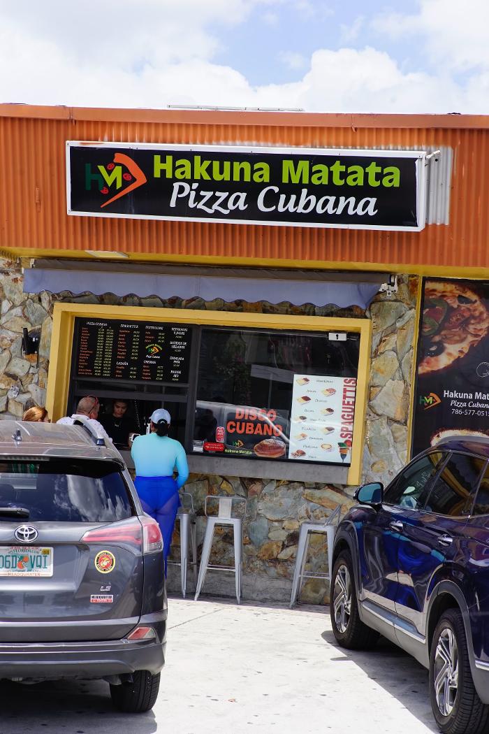 Hakuna Matata Pizza Cubana Image