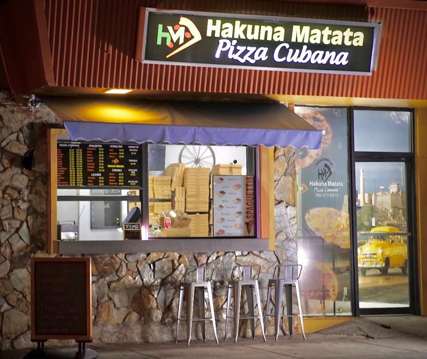 Hakuna Matata Pizza Cubana Image