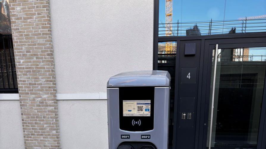 TotalEnergies Charging station, Hedwig-Porschuetz-Strasse in Berlin