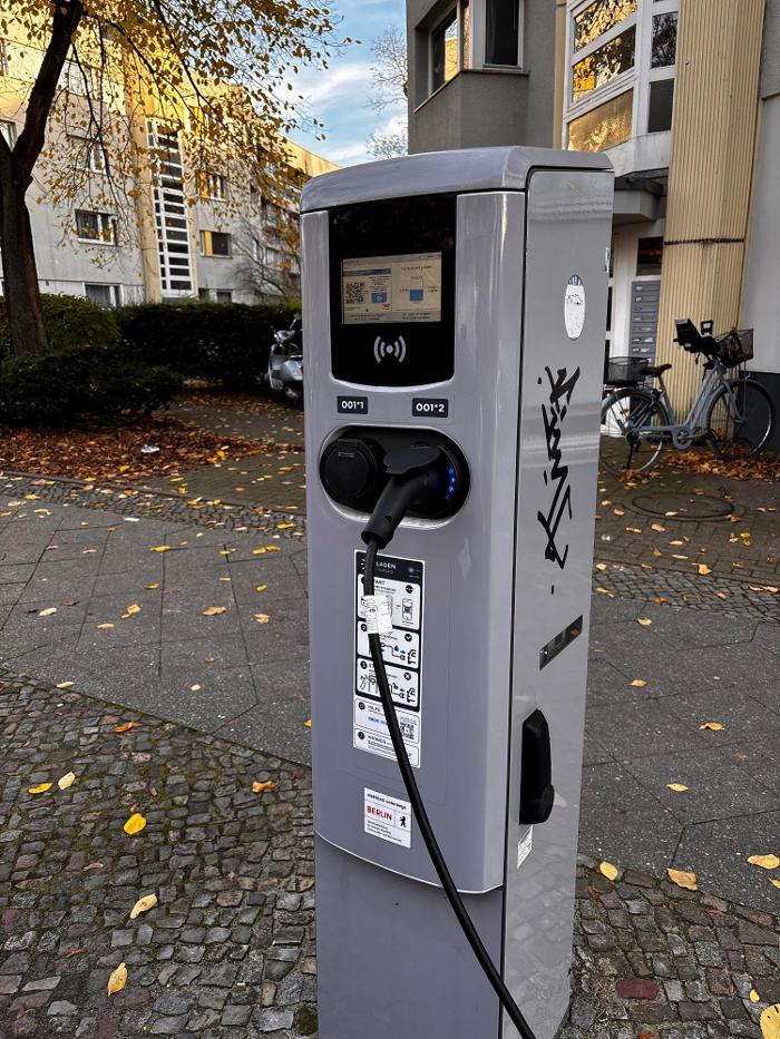 TotalEnergies Charging station, Seydlitzstraße in Berlin