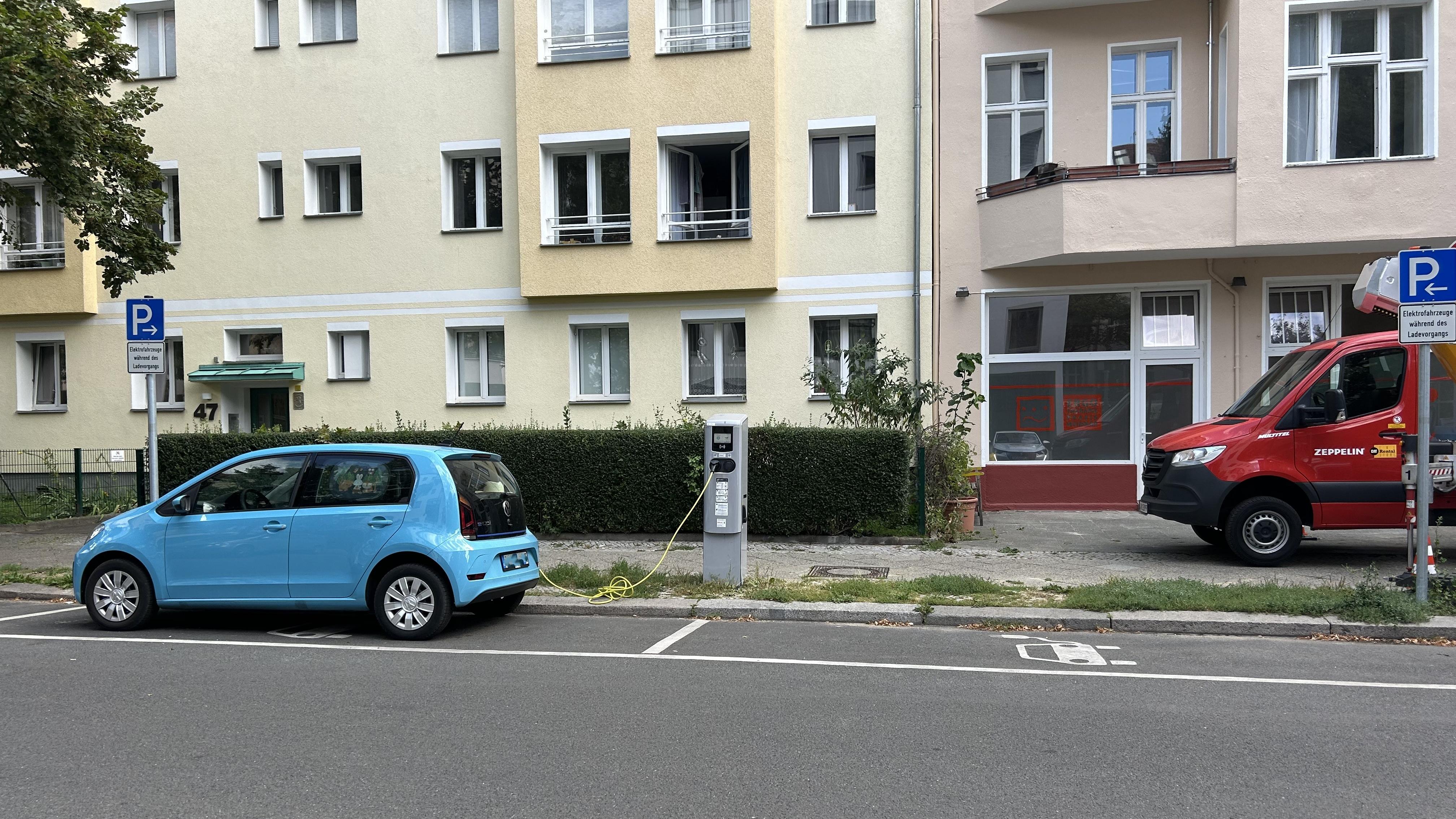 TotalEnergies Charging station, Babelsberger Straße in Berlin