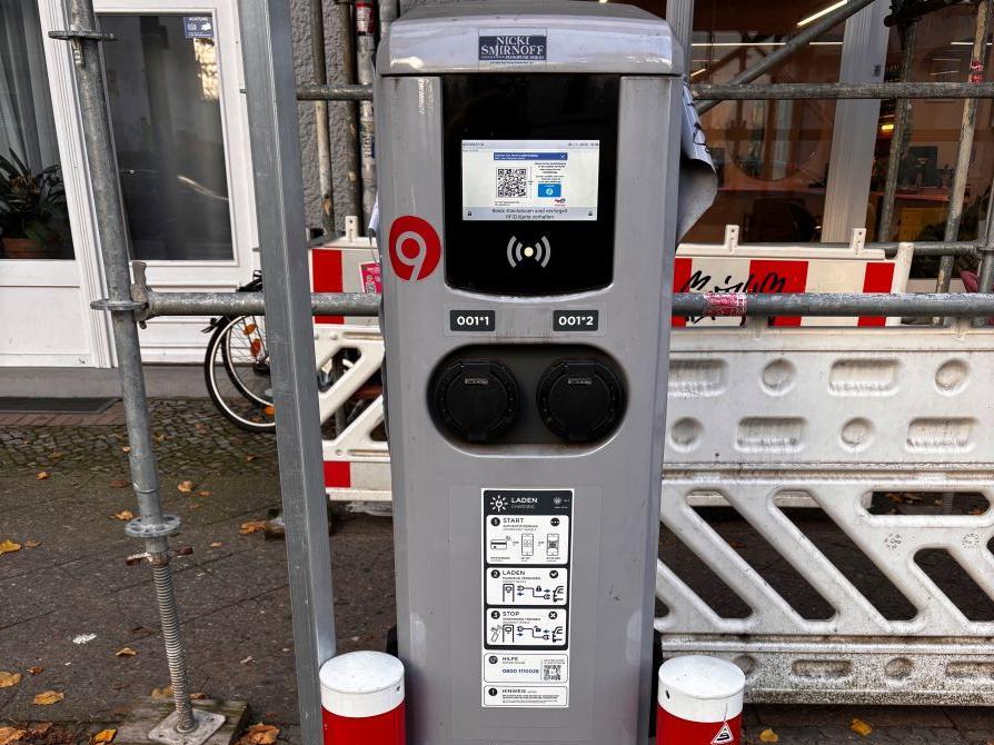 TotalEnergies Charging Station, Weichselstraße in Berlin