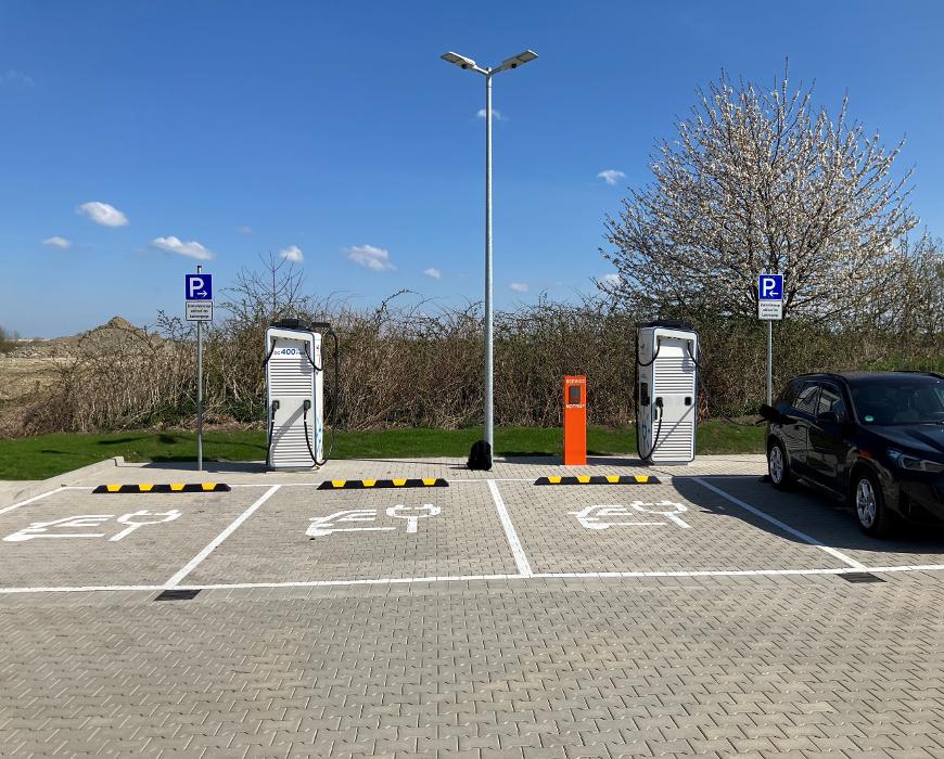 TotalEnergies Charging station, Am Einheit in Schmallenberg