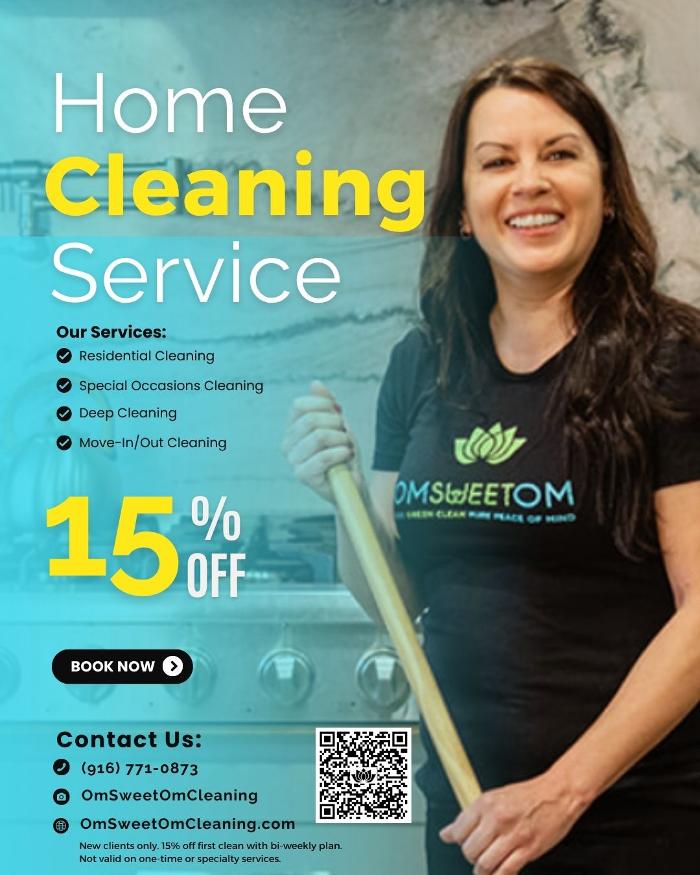 Om Sweet Om Cleaning Service - Roseville, CA