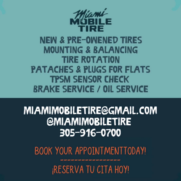 Miami Mobile Tire Shop LLC - Miami, FL