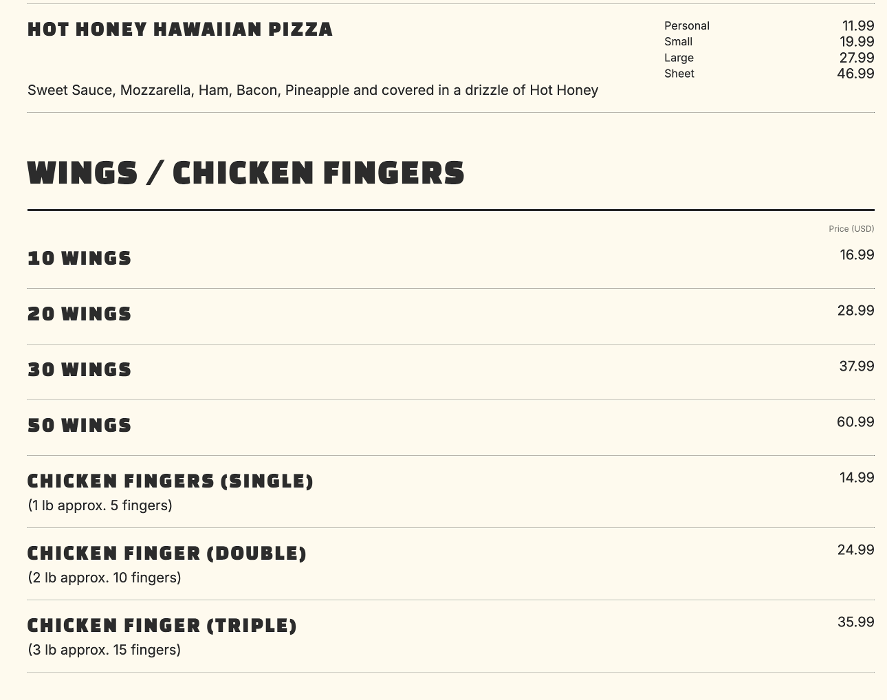 Bullseye Pizza - Getzville, NY