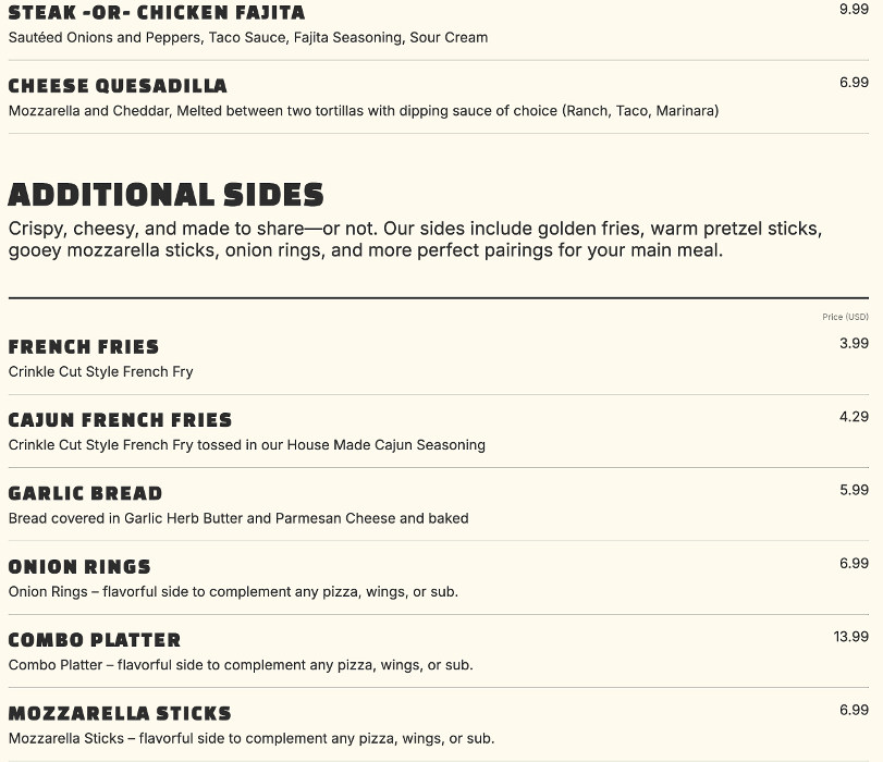 Bullseye Pizza - Getzville, NY