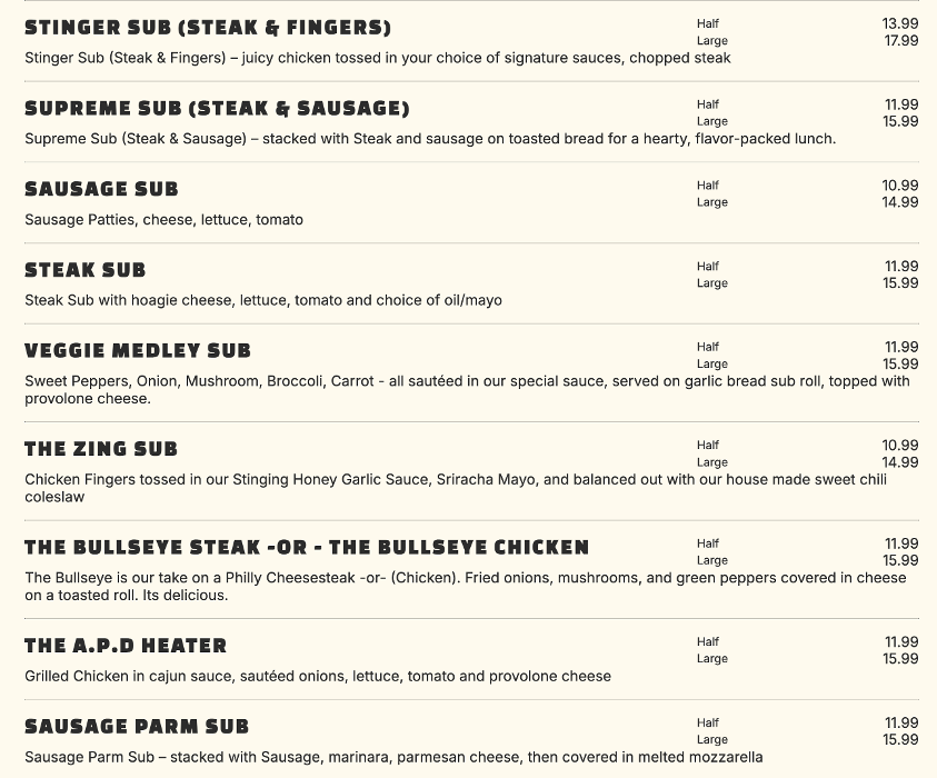 Bullseye Pizza - Getzville, NY