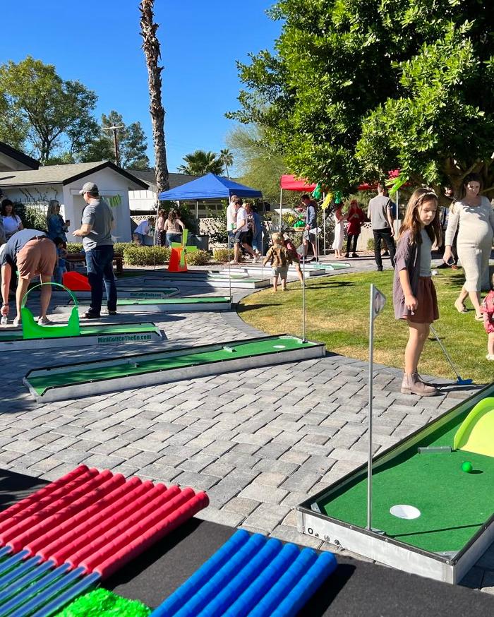 Mini Golf on the Go-Arizona's Mini Golf that Comes to You - Phoenix, AZ