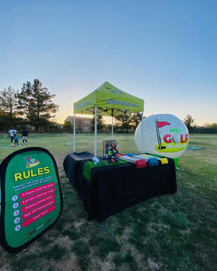 Mini Golf on the Go-Arizona's Mini Golf that Comes to You - Phoenix, AZ