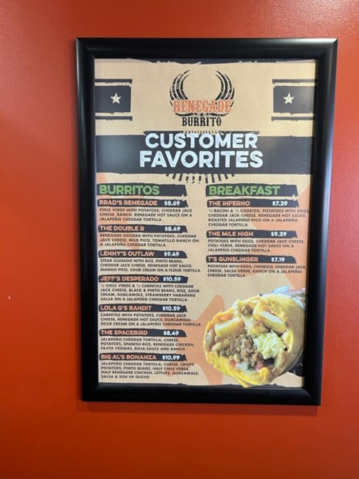 Renegade Burrito Image