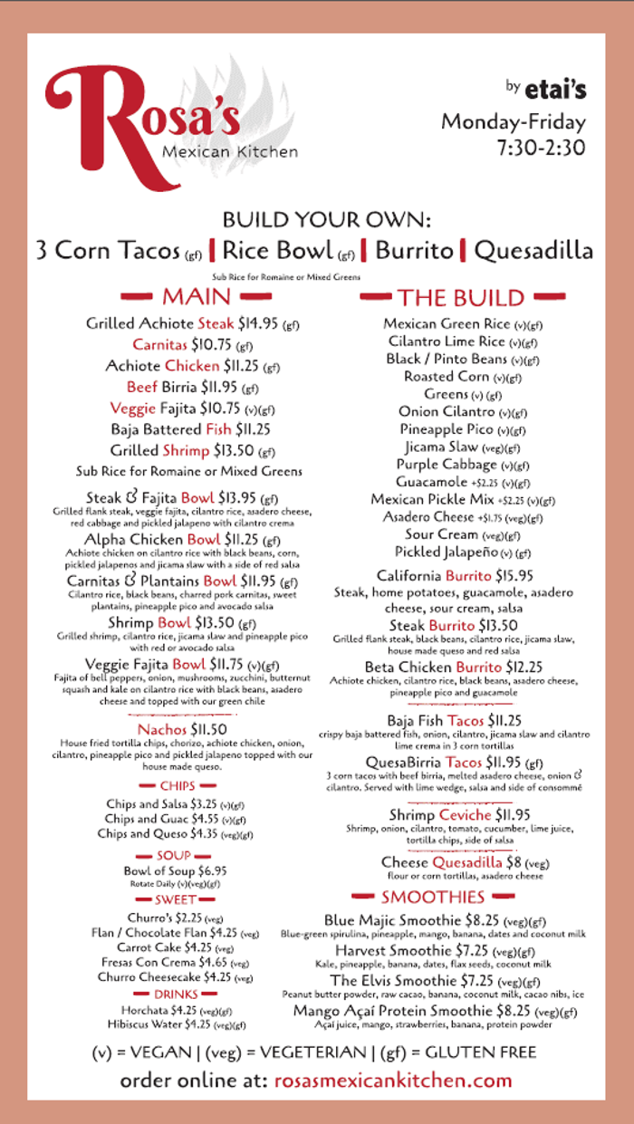 Rosa's Mexican Kitchen
