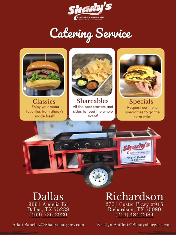 Shady's Burgers & Brewhaha Image