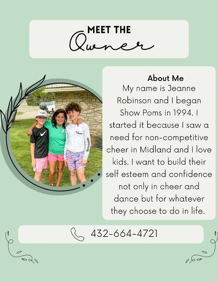 Show Poms Dance & Cheer Teams - Midland, TX