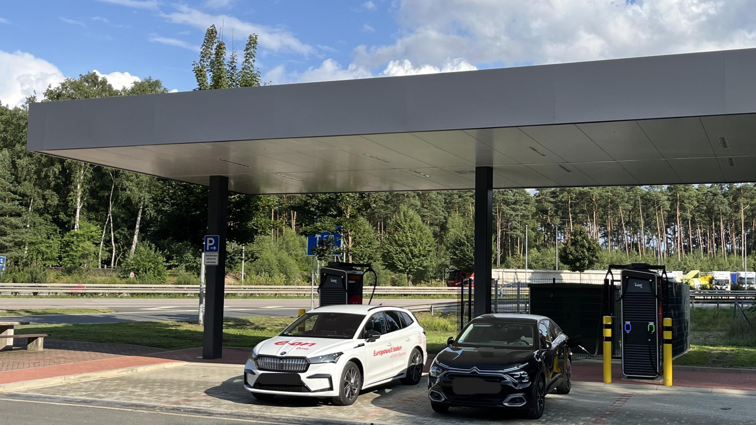 E.ON Drive Charging Station, A7 in Walsrode