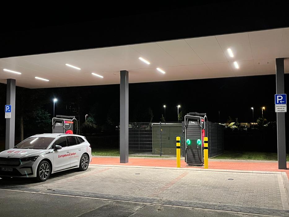 E.ON Drive Charging Station, A7 in Walsrode