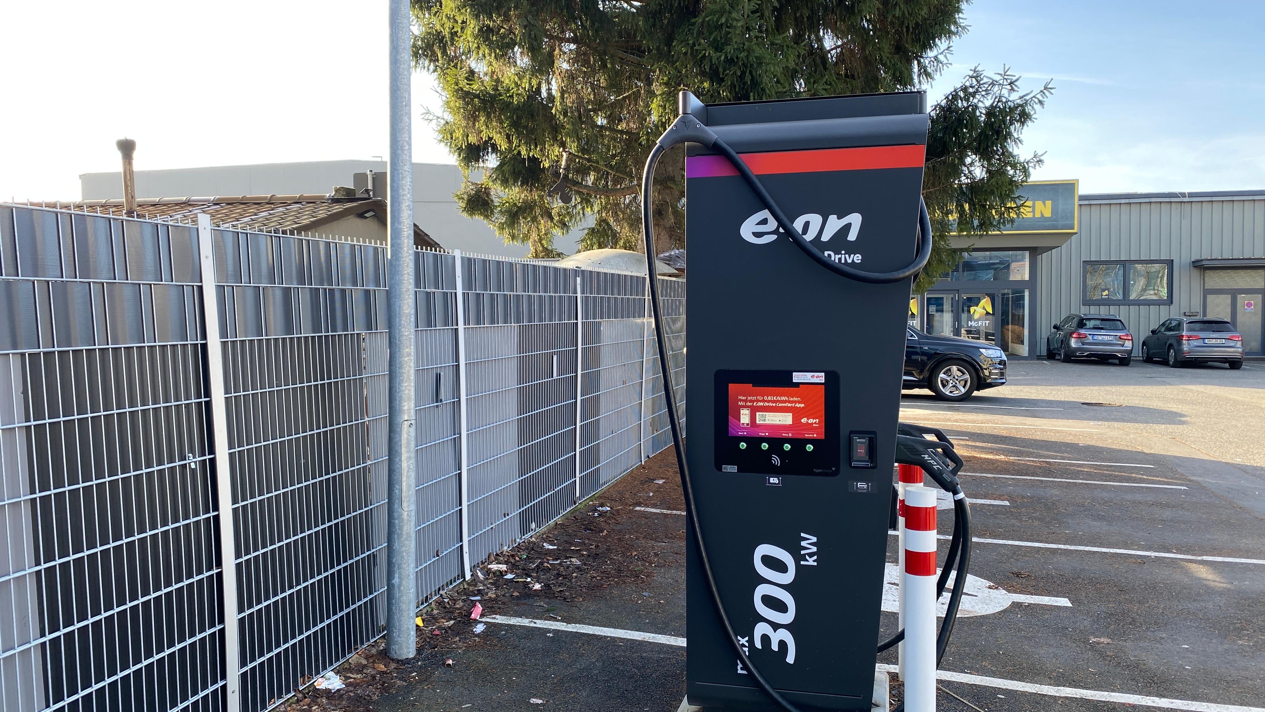 E.ON Drive Public Ladestation, Kamper Straße in Solingen