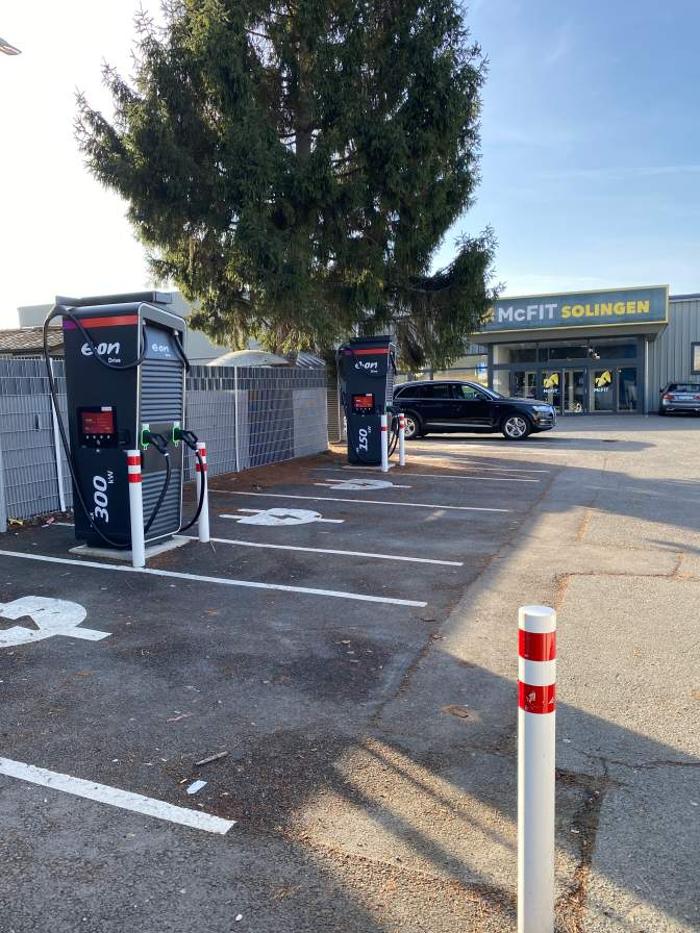 E.ON Drive Public Ladestation, Kamper Straße in Solingen