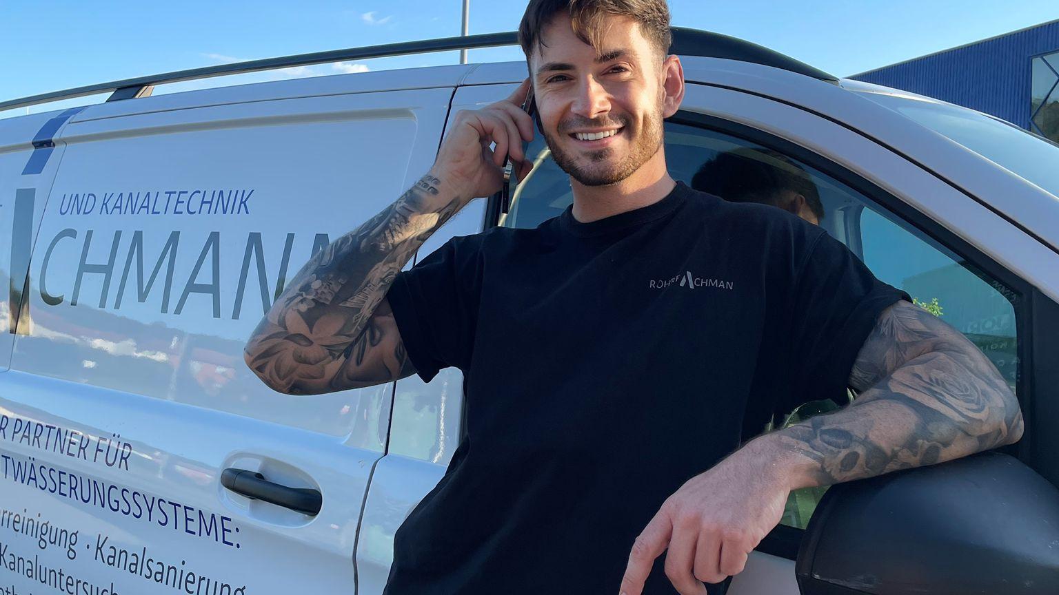 Rohrfachmann André Pfeiffer, Köhlerheide in Lehrte