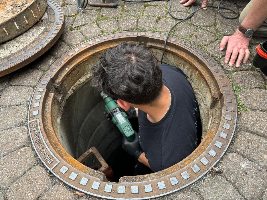 Rohrfachmann André Pfeiffer, Köhlerheide in Lehrte