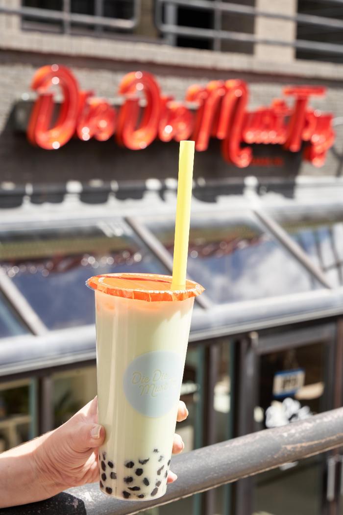 Die Die Must Try Beverage Co. Logo