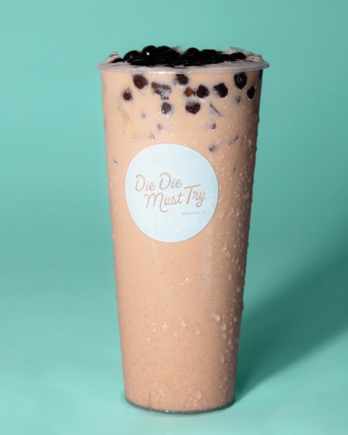 Die Die Must Try Beverage Co. Logo