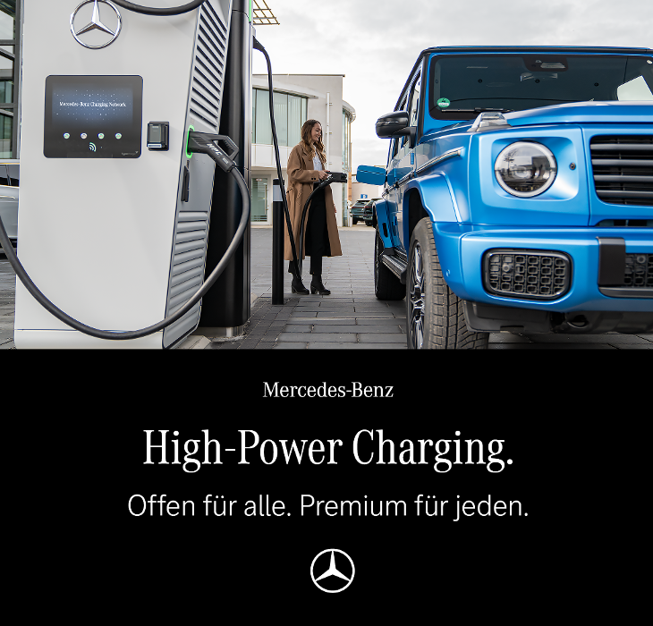 Mercedes-Benz Charging Hub, Bajuwarenstraße in Neufahrn bei Freising