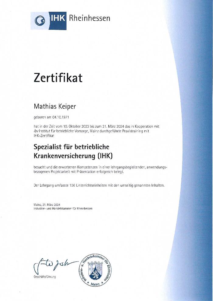 Die FinanzPartner Mathias Keiper, Schlossstraße in Winnweiler