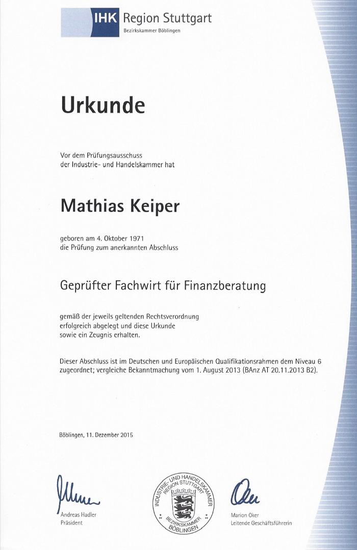 Die FinanzPartner Mathias Keiper, Schlossstraße in Winnweiler