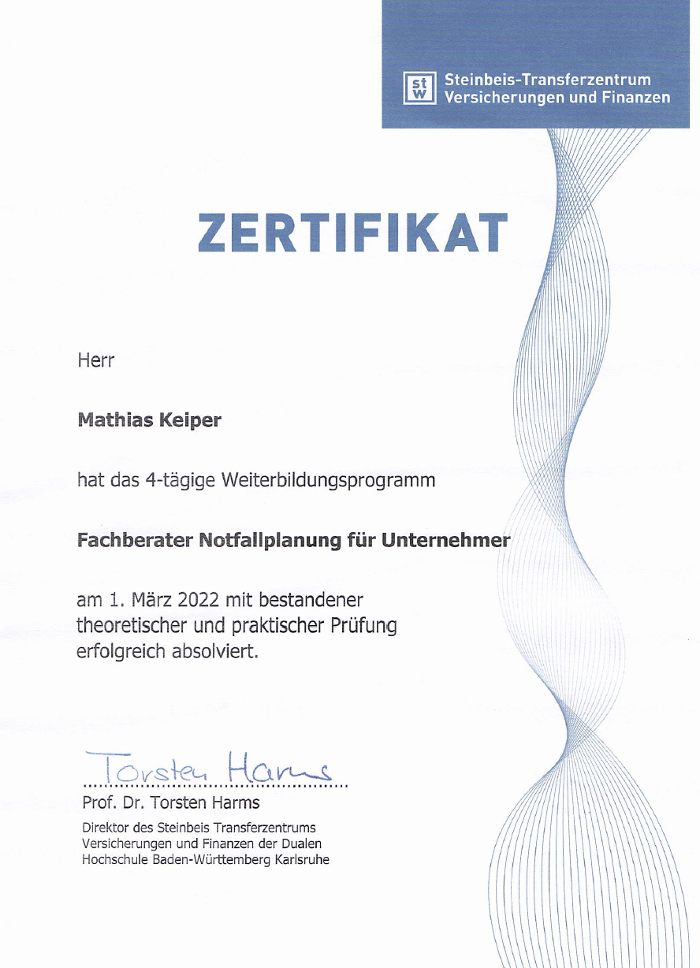 Die FinanzPartner Mathias Keiper, Schlossstraße in Winnweiler