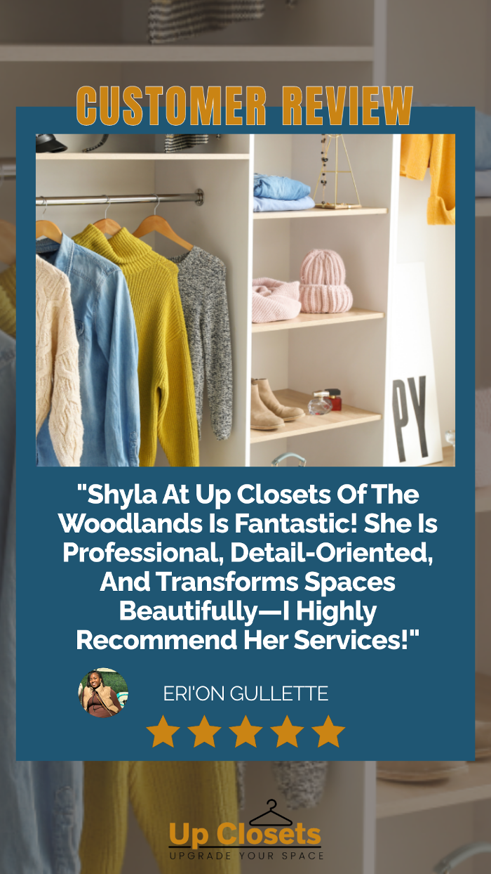 Up Closets of The Woodlands - Spring, TX