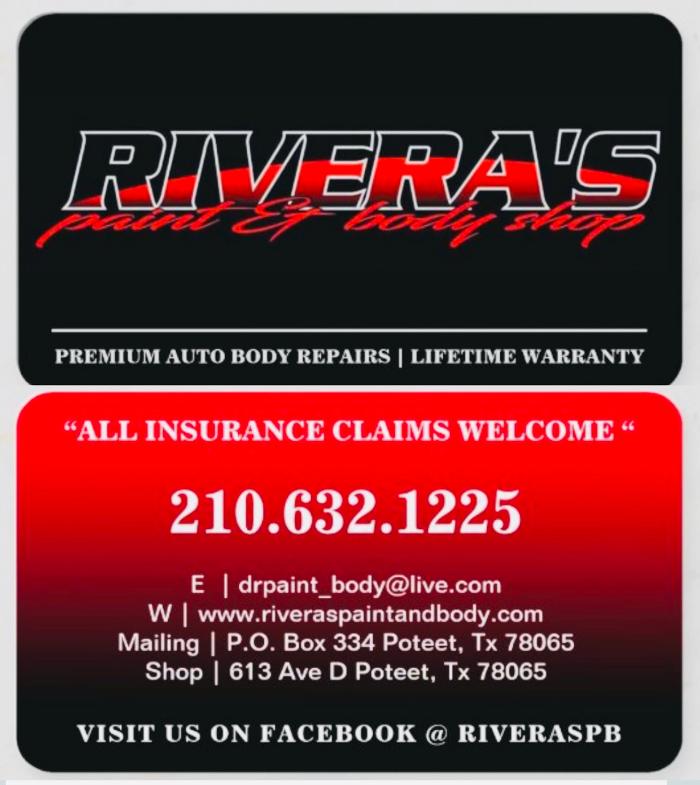 Rivera's Paint & Body Image