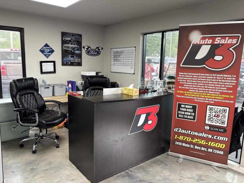 D3 Auto Sales - Des Arc, AR