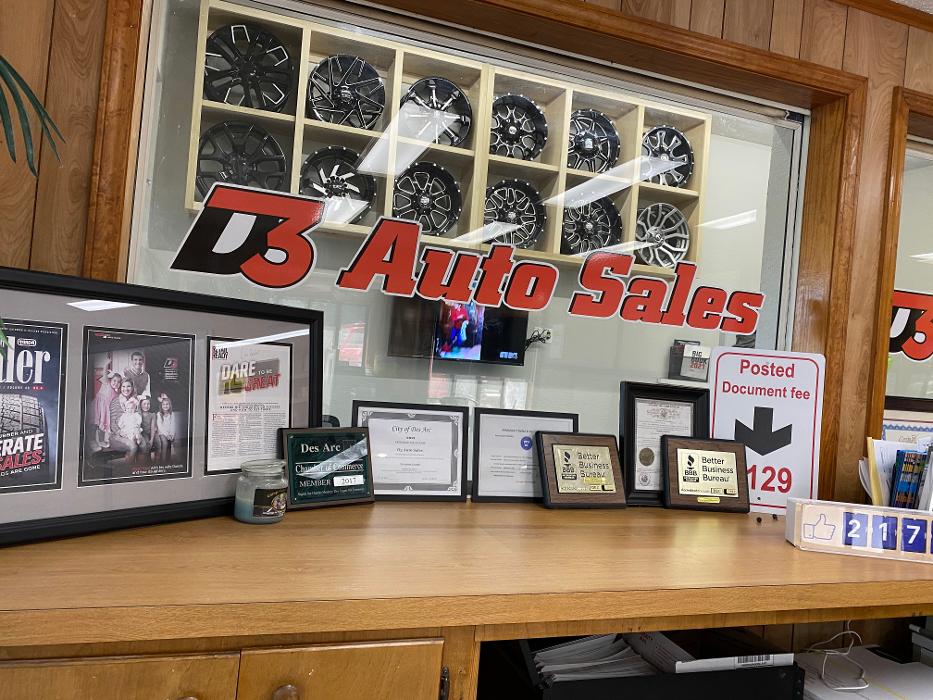 D3 Auto Sales - Des Arc, AR