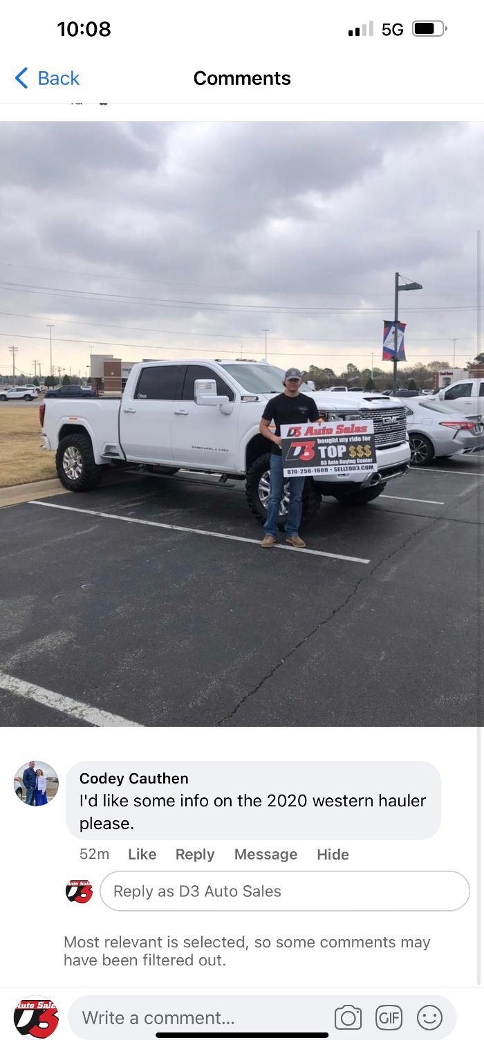 D3 Auto Sales - Des Arc, AR