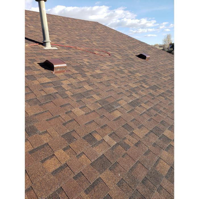 completed roof replacement