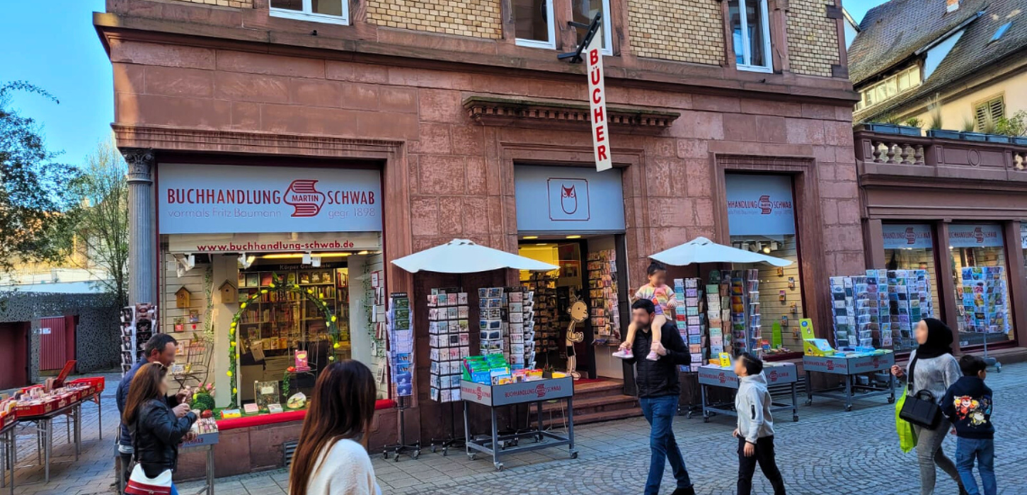 Buchhandlung Martin Schwab e.K., Marktstraße in Lahr-Schwarzwald