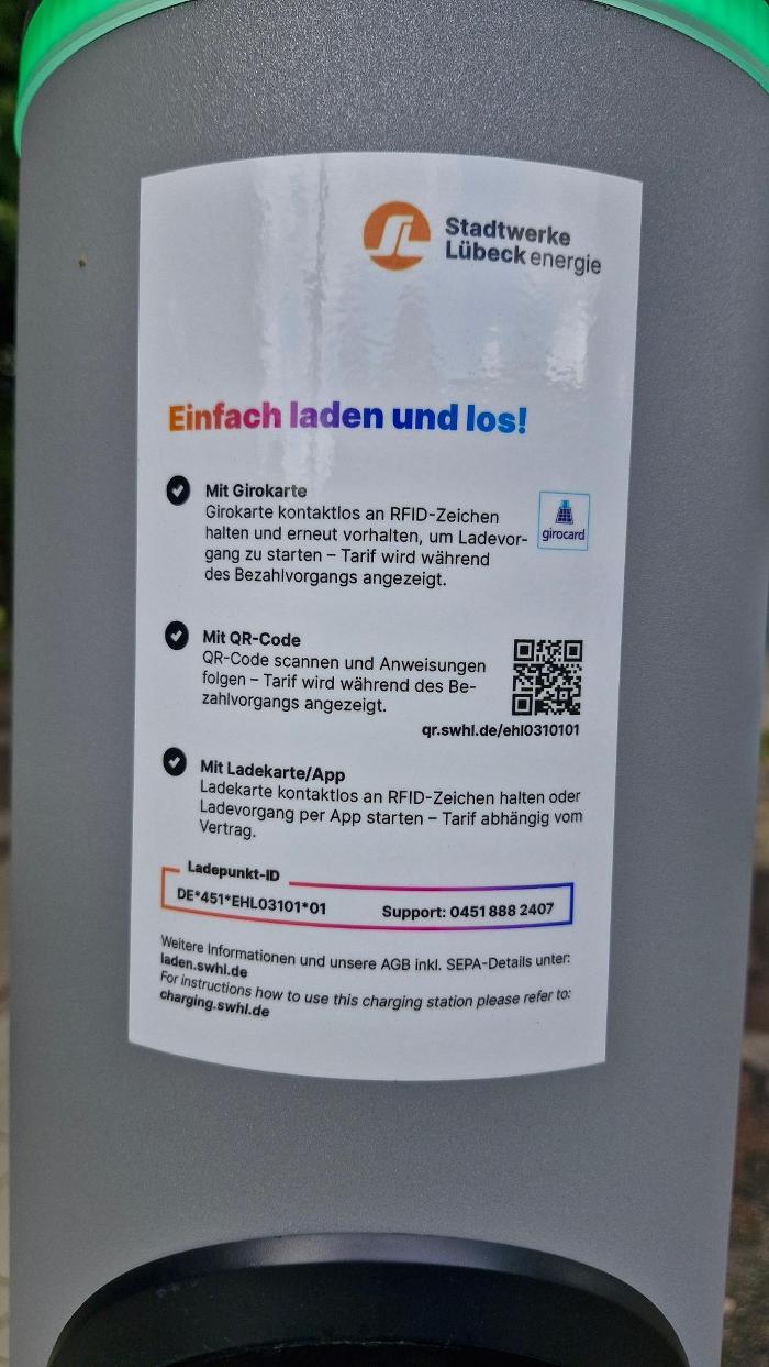 Stadtwerke Lübeck, Thomas-Mann-Straße in Lübeck