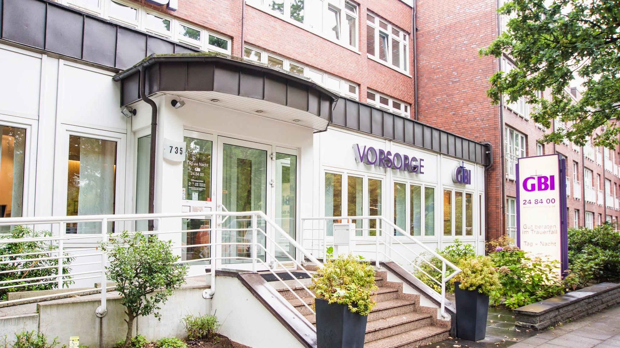 GBI Großhamburger Bestattungsinstitut rV, Fuhlsbüttler Straße in Hamburg