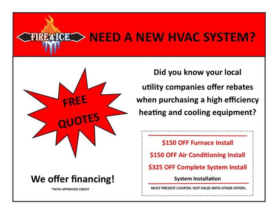 Fire & Ice Heating and Cooling Image