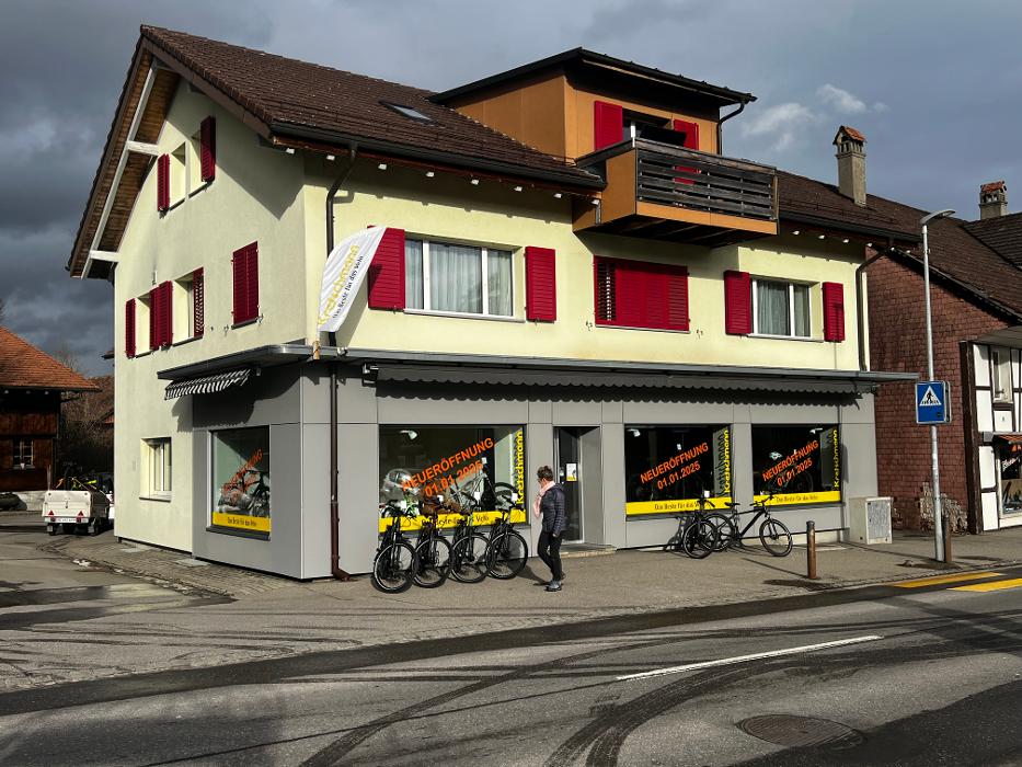 Velo Kretschmann Schwarzenburg, Freiburgstrasse in Schwarzenburg