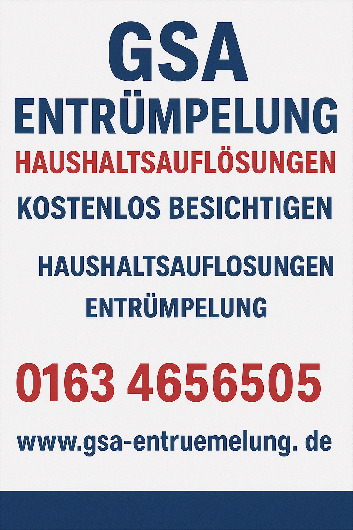 GSA Entrümpelungen & Haushaltsauflösung, Pfinztalstraße in Karlsruhe