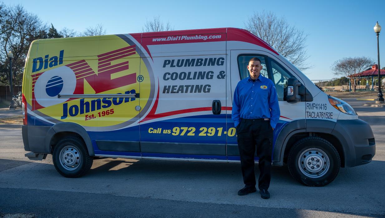 Dial One Johnson Plumbing Cooling and Heating Image