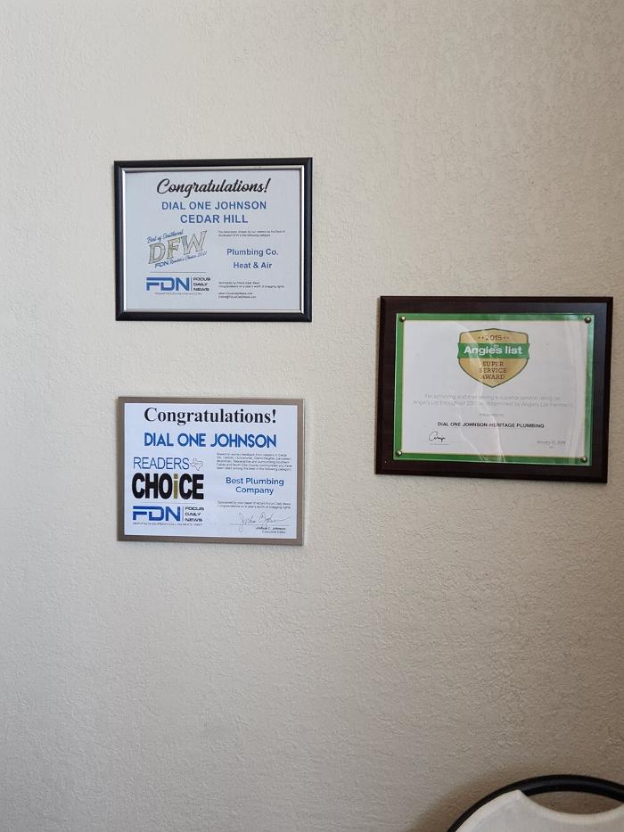 Dial One Johnson Plumbing Cooling and Heating Image