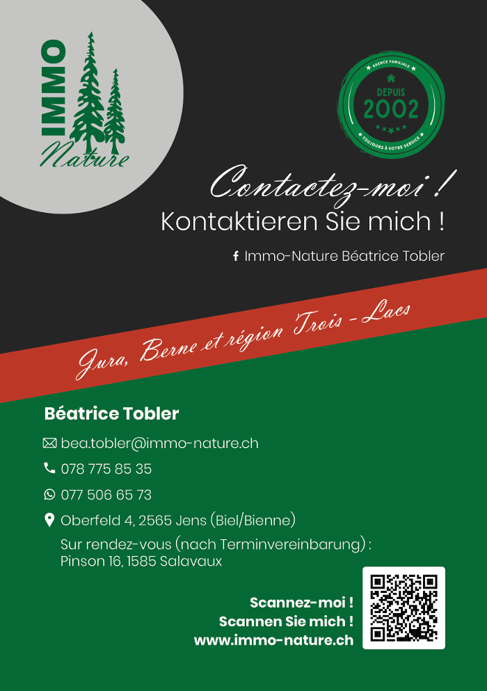 Immo-Nature Béatrice Tobler, Oberfeld in Jens