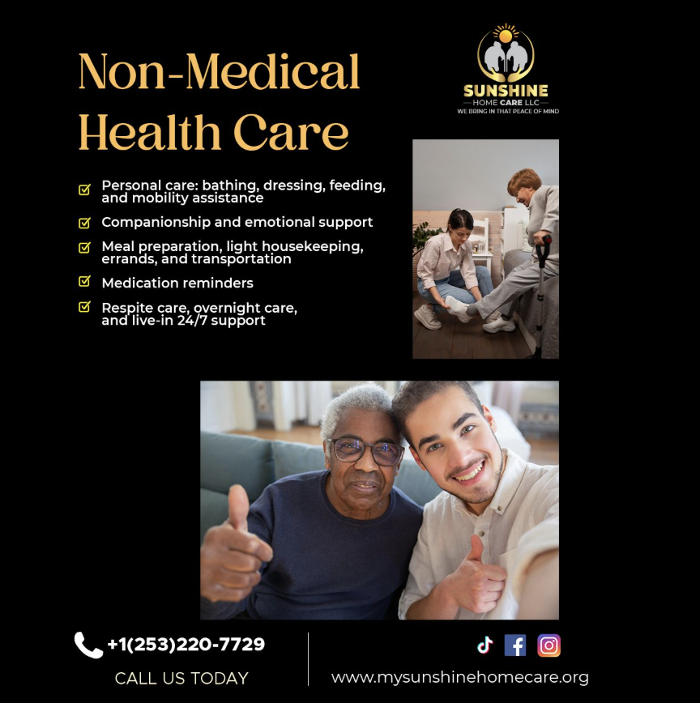 Sunshine Home Care LLC - Maple Valley, WA