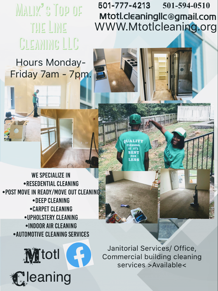 Maliks Top Of The Line Cleaning LLC - North Little Rock, AR