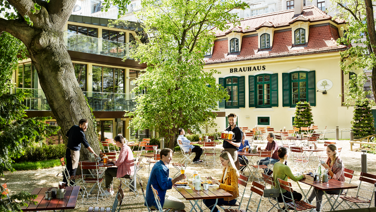 Stöckl im Park, Prinz-Eugen-Straße in Wien