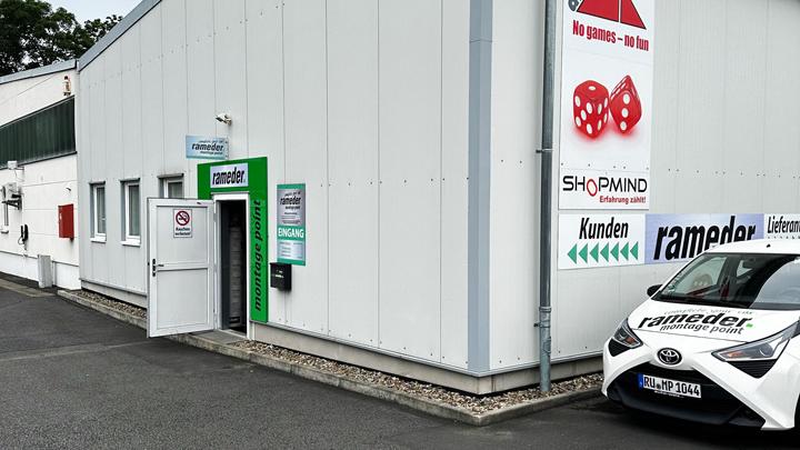 Rameder Montagepoint Kassel-Lohfelden, Talstraße in Lohfelden