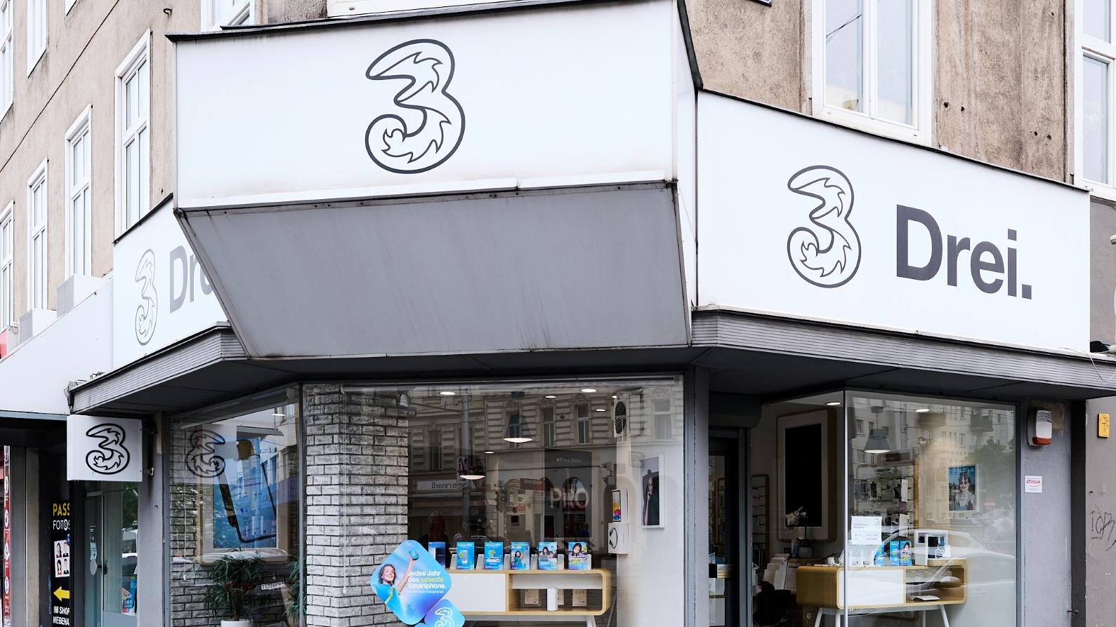 Drei Shop Rennweg, Rennweg in Wien